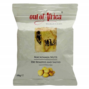 Out Of Africa Macadamia Nuts 50 g
